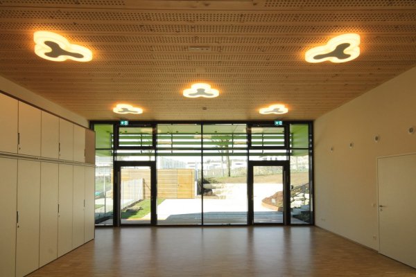 Akustikdecke Neubau (mlw architekten)