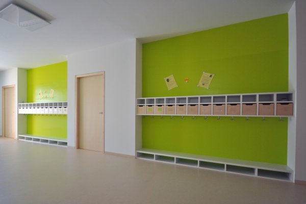 KiTa Amtzell Eingangsbereich innen @ j|p junker + partner freie architekten