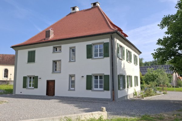 Pfarrhaus Urnau Rückseite