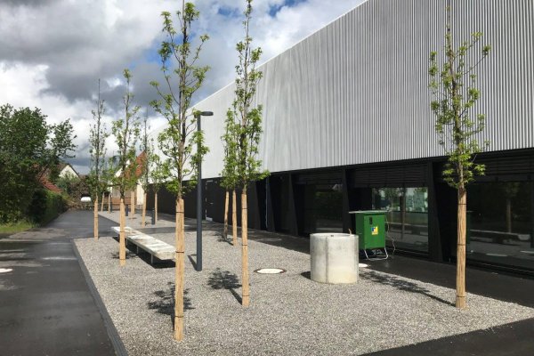 Sport- und Mehrzweckhalle Meckenbeuren © CUKROWICZ NACHBAUR ARCHITEKTEN ZT GMBH