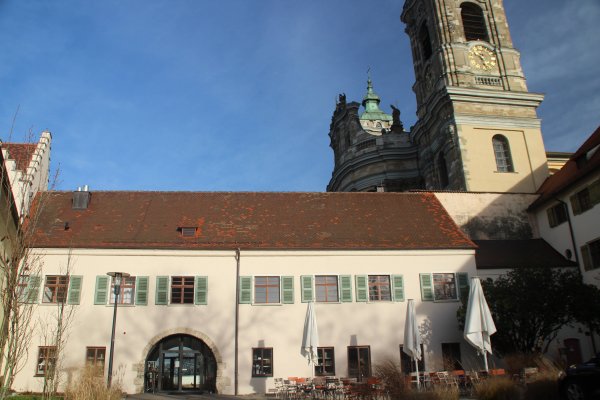 Innenhof Martinus Klostercafé